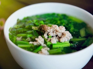 Canh Cải Ngọt Thịt Bằm