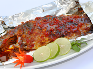 Cá Saba Nướng Giấy Bạc/ Nướng Muối